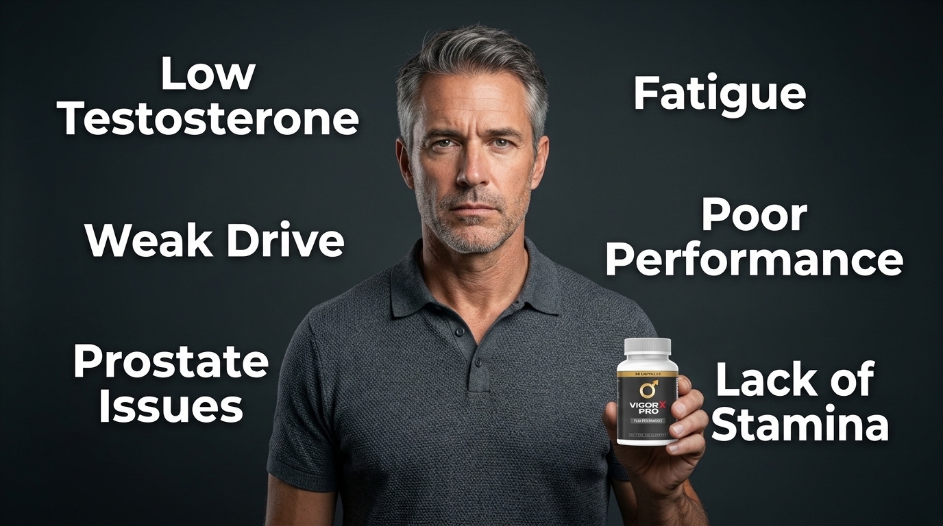 Low energy and vitality in men over 40